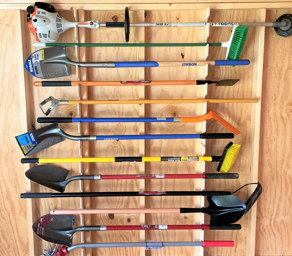 garden tool rack