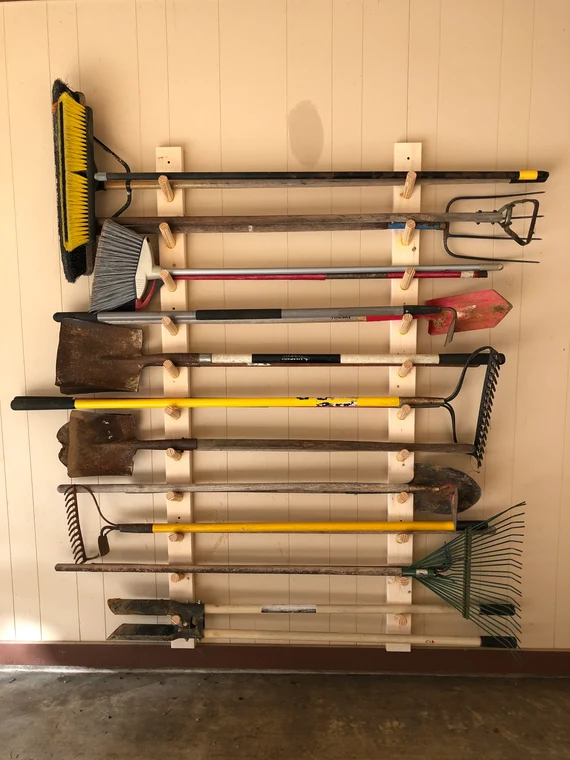 garden tool rack