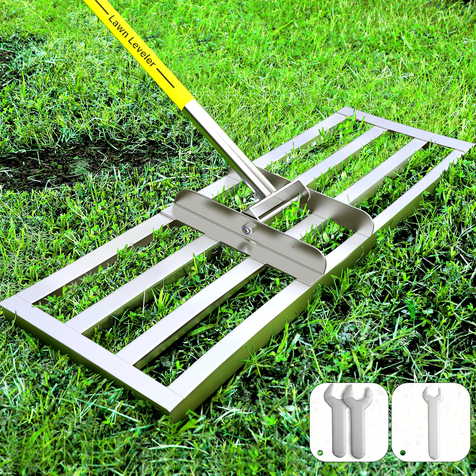 lawn leveling rake