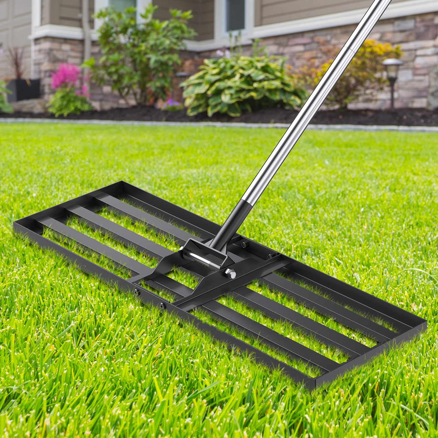 lawn leveling rake