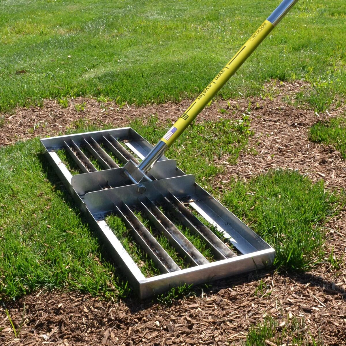 lawn levelling rake