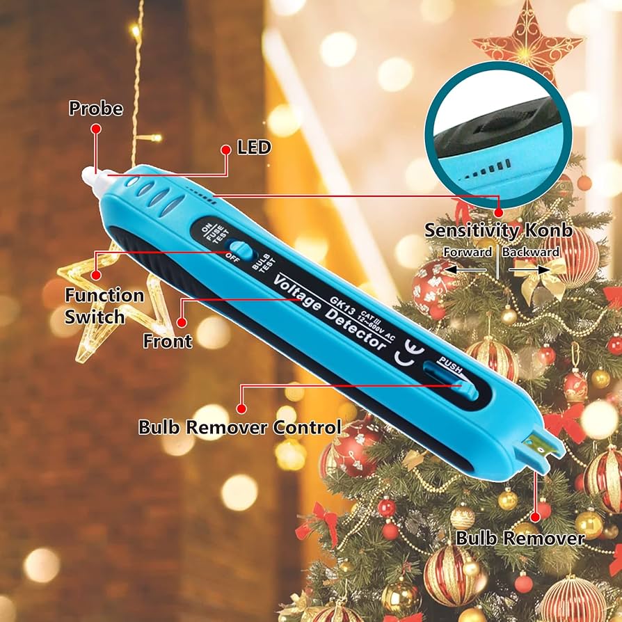 Christmas light tester tool