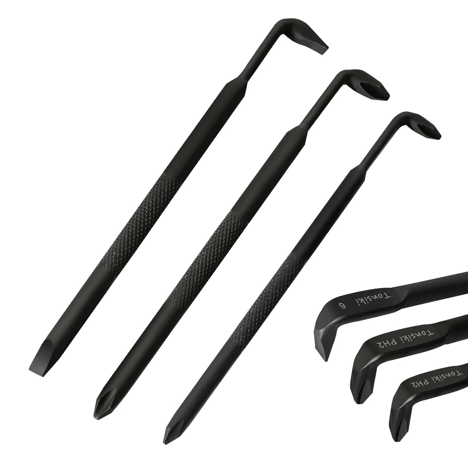 An Offset Screwdriver is Available with Standard or Phillips Blades