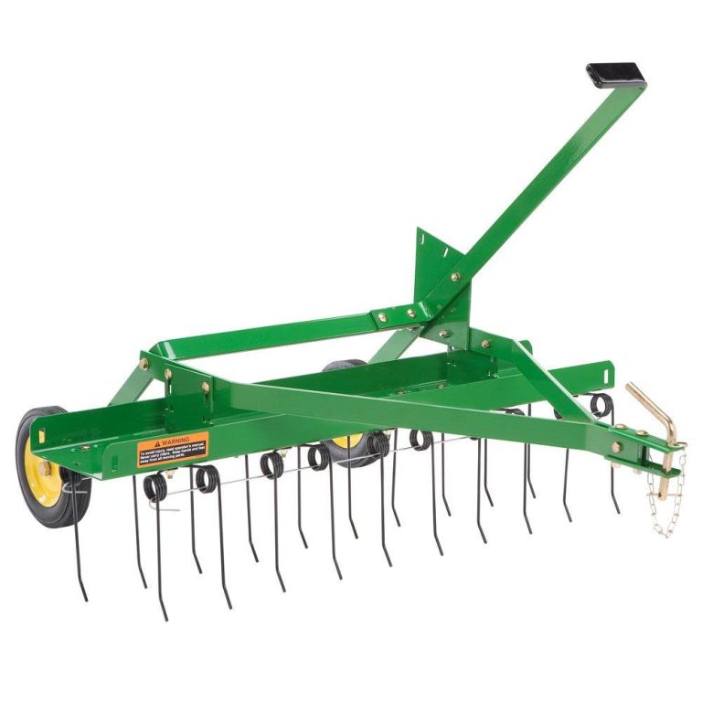 pull behind yard rake