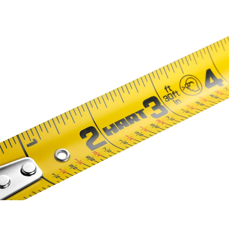 full tape measure marks