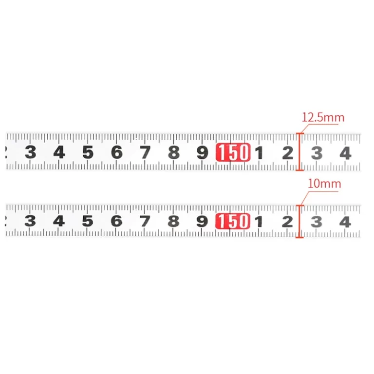 lines on a tape measure