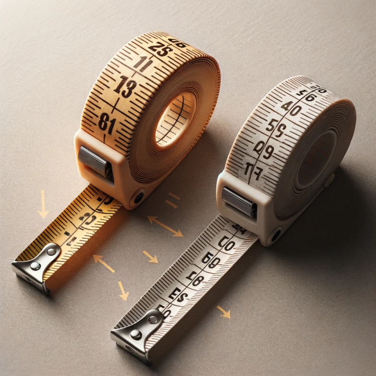 full tape measure marks