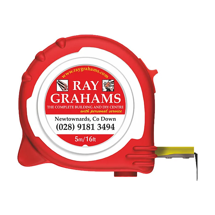 branded tape measure