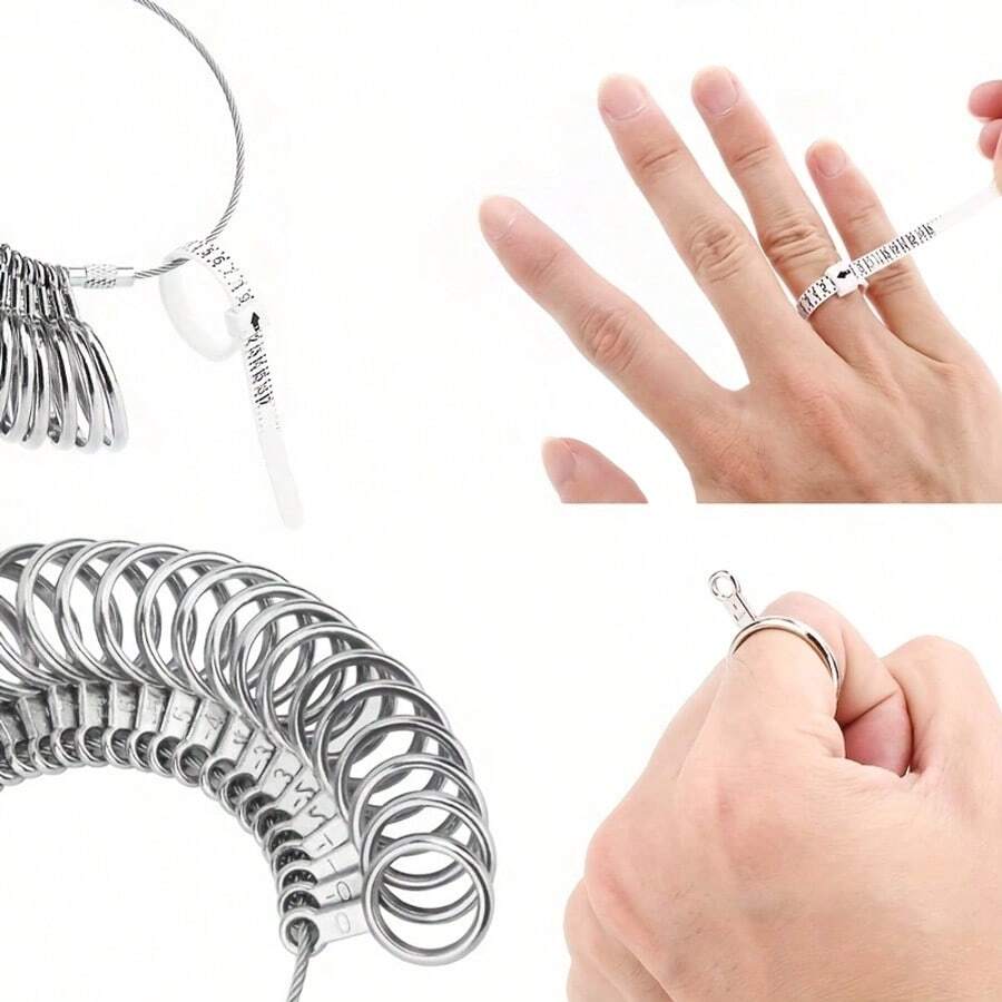 measure ring size with measuring tape