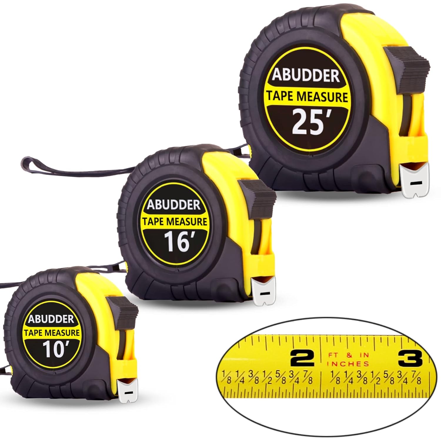 fractions on a tape measure