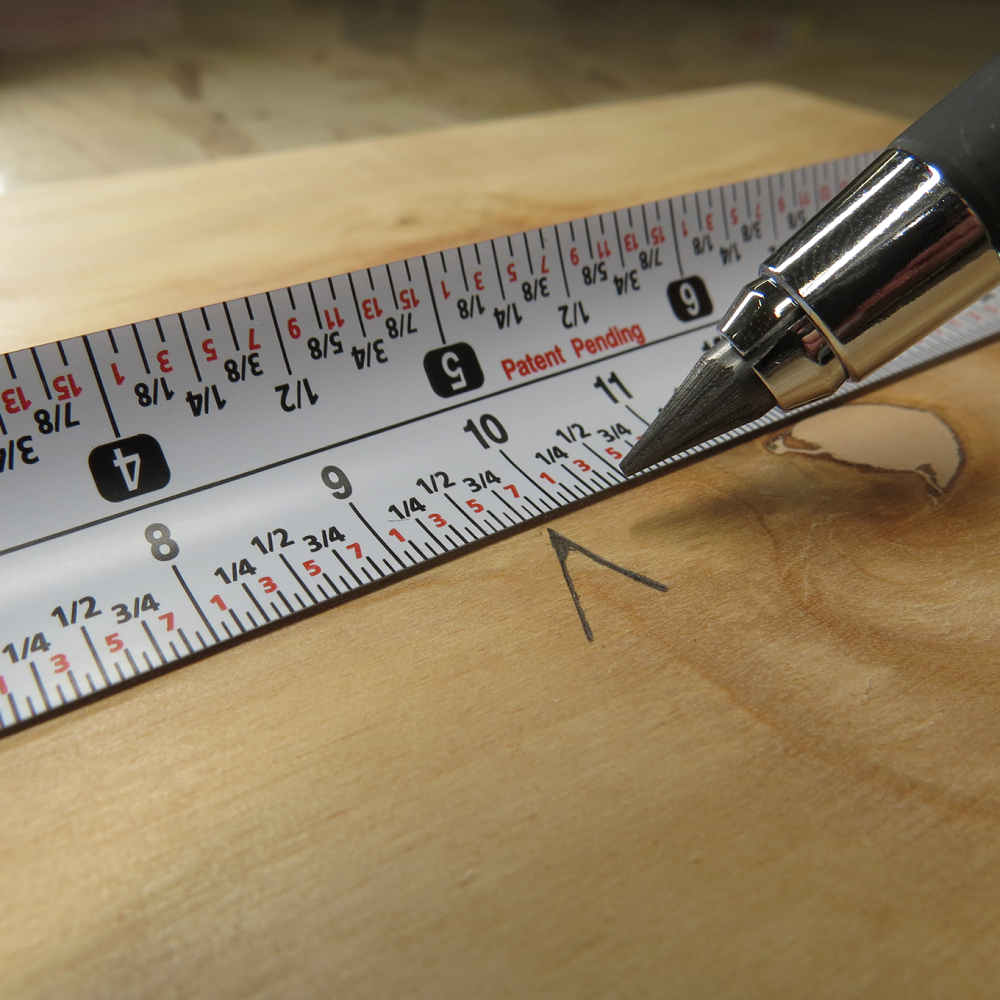 3/8 on a tape measure