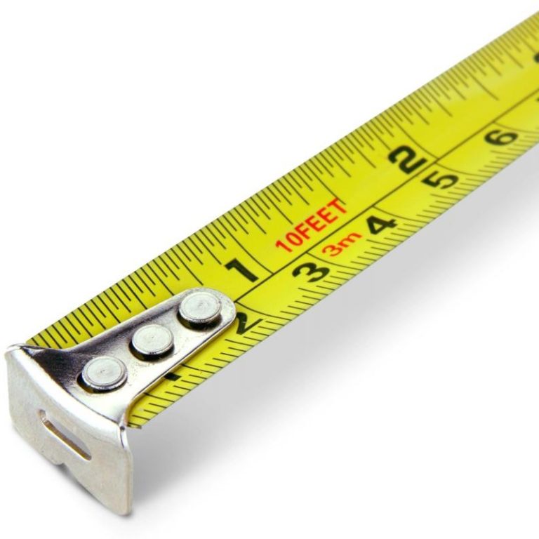 inches on a tape measure