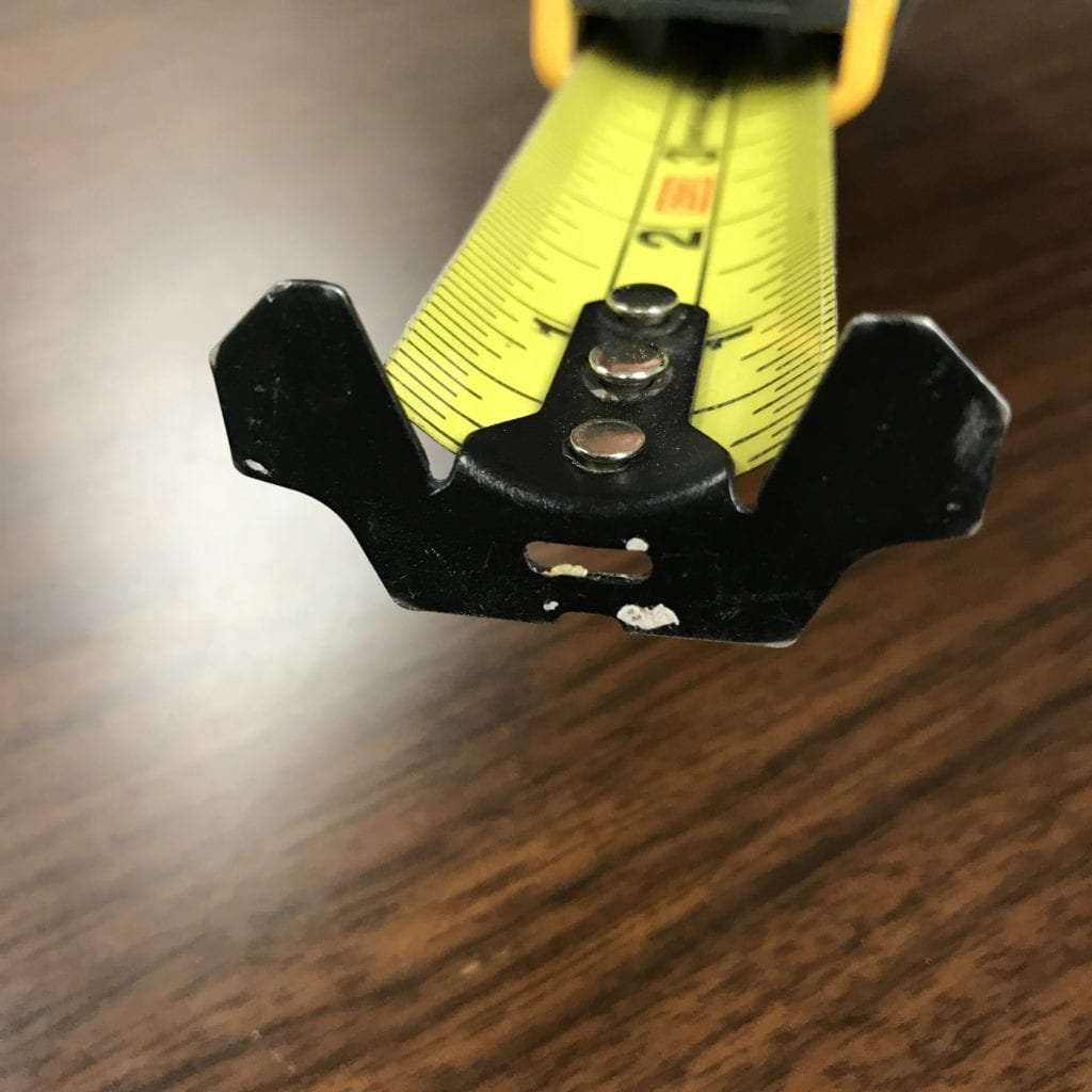 black diamond on tape measure