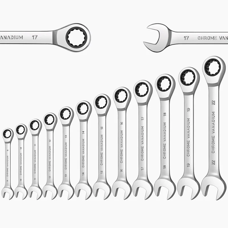 standard wrench sizes