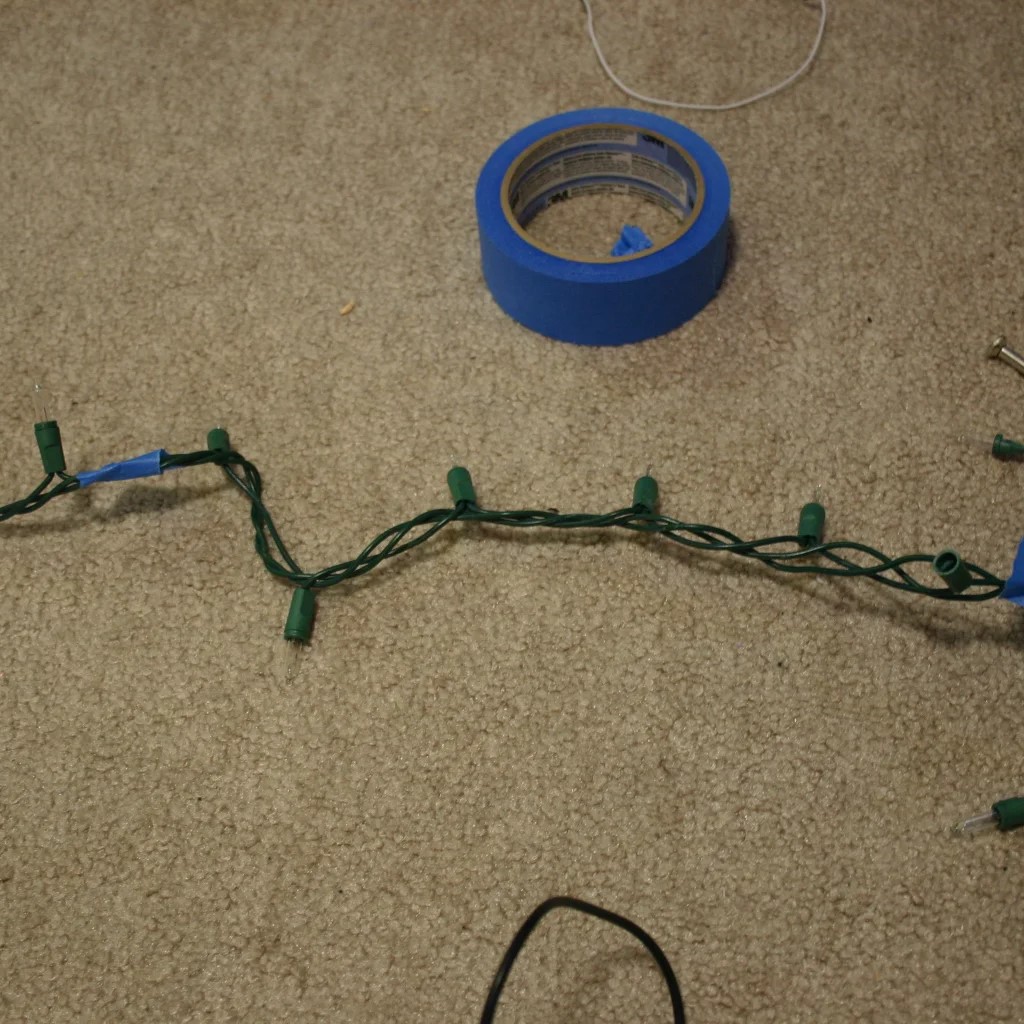 how to repair christmas lights