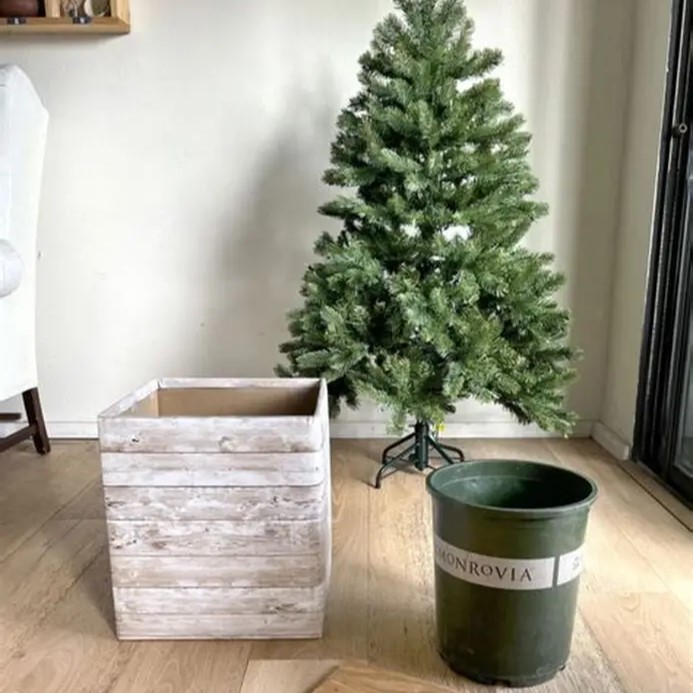christmas tree box stand
