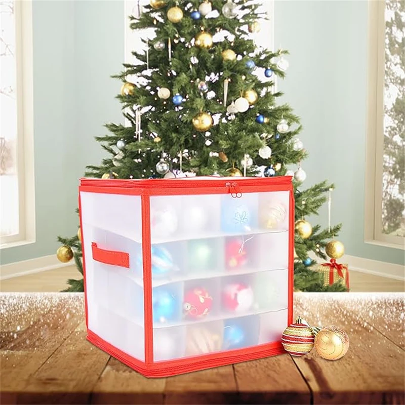 christmas ornament storage box