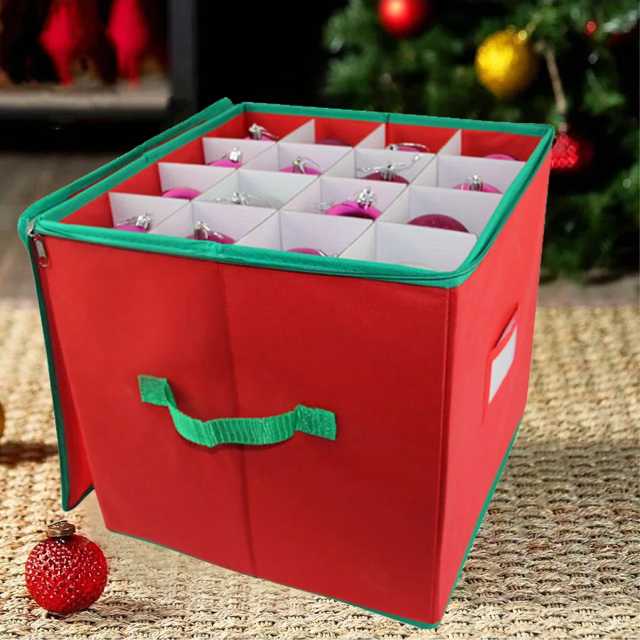 christmas ornament storage box